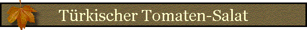 T�rkischer Tomaten-Salat